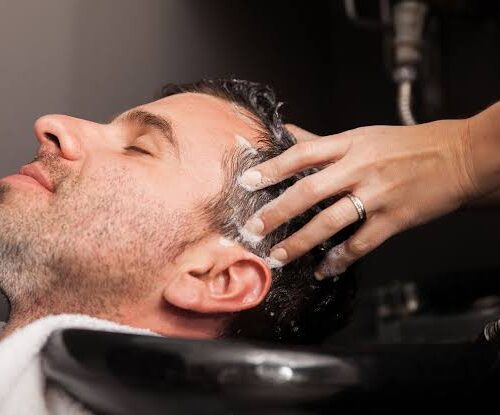 Men's Haircut And Styling