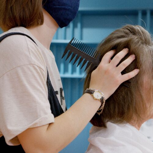 Bangs Trimming And Face-Framing